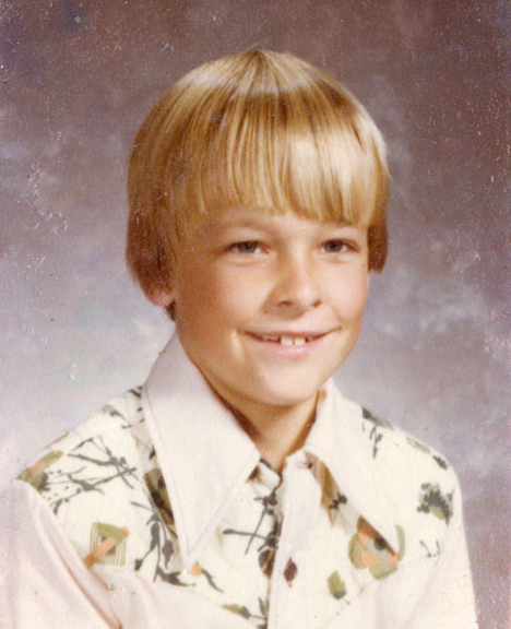 Marty's 4th grade school picture